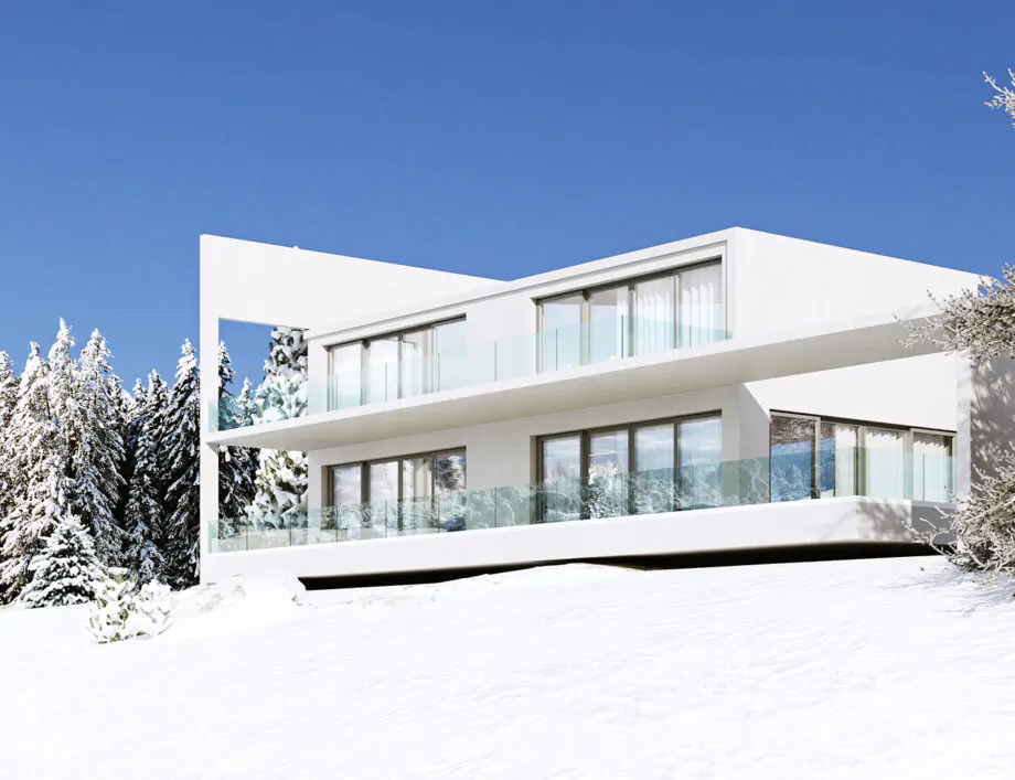 Téli elegancia modern nyílászárókkal